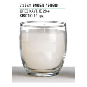 Ποτήρι Με Κερί 94002